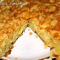 recette Gâteau moelleux aux pommes et amandes