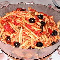 recette Casarecce à la sicilienne