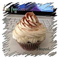 recette Cupcake ganache mousse au chocolat