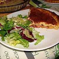 recette Quiche au lard et au cantal