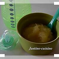 recette Compote de pomme pour bébé (à partir de 6mois)