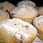 recette MUFFINS AUX CANNEBERGES