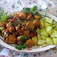 recette Boudins blancs aux légumes.