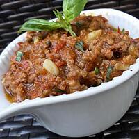 recette Sauce bolognaise au pistou