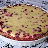 recette Tarte aux baies à la faisselle