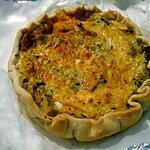 recette Tarte aux moules et fondue de poireaux