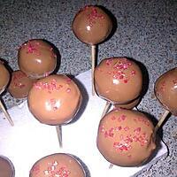 recette ~ Cake pops au chocolat au lait ~