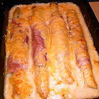 recette Poireaux gratinés au jambon