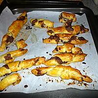 recette croissants nutella