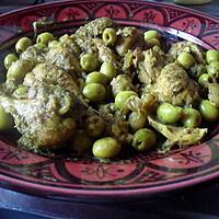 recette Poulet aux olives