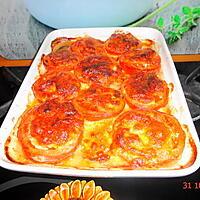 recette tomates aubergines mozzarella