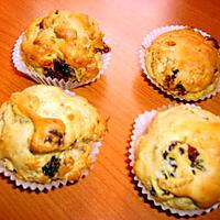 recette Muffins aux cranberries et au muesli