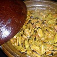 recette Tajine de moules