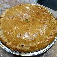 recette tourte aux pommes