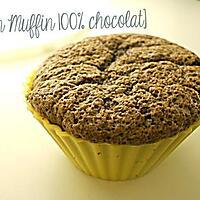 recette Muffin 100% chocolat