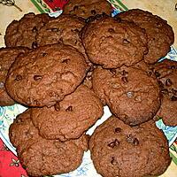 recette cookies au Nesquik et aux pépites de chocolat