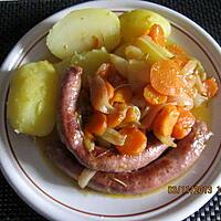 recette Saucisses Carottes Oignons