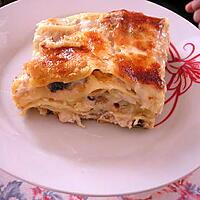 recette lasagne gourmandes au poulet