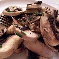 recette Champignons de Paris en salade