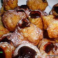 recette BEIGNETS FOURRES AU CHOCOLAT