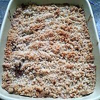 recette Crumble poires et pépites de chocolat