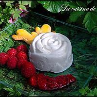 recette Rose de fromage blanc