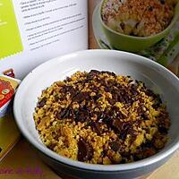 recette Crumble banane choco aux palets bretons