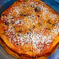 recette CLAFOUTIS  PERE  E  PRUGNE  (poires et pruneaux)