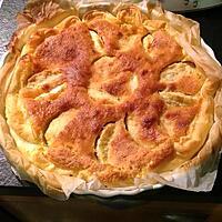 recette tarte amandine aux pommes