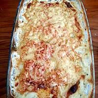 recette Gratin de pommes de terre aux lardons