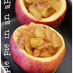 recette Tarte aux pommes dans une pomme