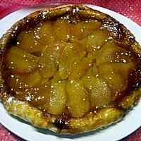 recette tatin aux pommes caramélisées.