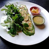 recette avocat en salade à l'orange et  citron vert