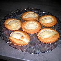 recette tartelette poires-amandes