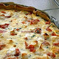 recette Quiche au thon et feta