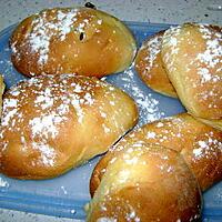 recette petits pains au lait et aux raisins