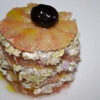 recette Millefeuille de sardines à l'ananas