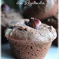 recette ~Mini muffins aux brisures de chocolat et aux noisettes~