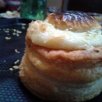 recette Boucheesjambon/bechamelle/emmental