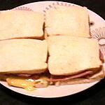 recette sandwich pain de mie façon hot dog au camembert
