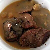 recette Langue de boeuf sauce Madère