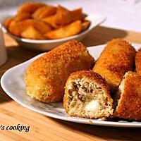 recette Croquettes de poulet au fromage fondu