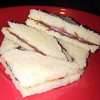 recette ~ Mini sandwiches financier chocolat blanc et ganache passion ~