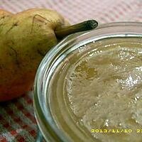 recette confiture de poires