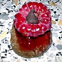 recette ~ Diamants chocolat framboise ~