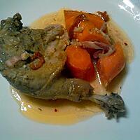 recette cuisses de canard aux carottes