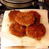 recette CROQUETTES DE POISSONS AU FROMAGE