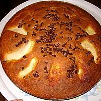 recette gâteau aux pommes et aux pépites