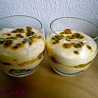 recette Tiramisu aux fruits de la passion