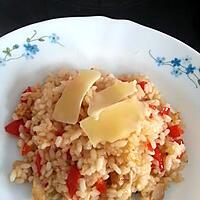 recette risotto au jambon et poivron à l'actifry